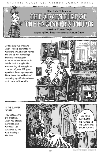 sherlock holmes comics