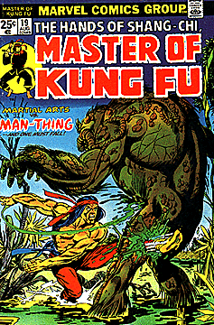 master of kung fu comics