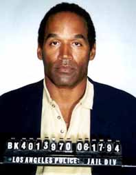 oj simpson mug shot